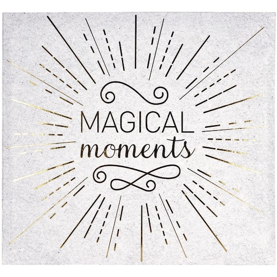 MBI&#xAE; Expressions Magical Moments Post Bound Photo Album